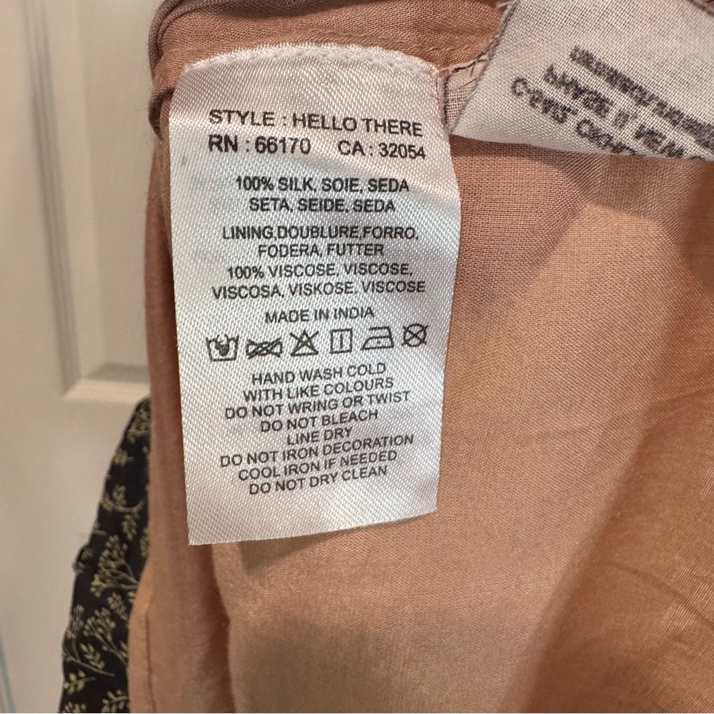 Anthropologie Let Me Be Autumn Patchwork Dress - Picture 13 of 13
